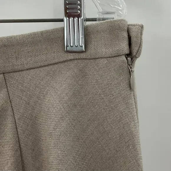 NWT Lilysilk Mottled Silk Wool A Line Skirt Pebble 16 - Picture 15 of 16